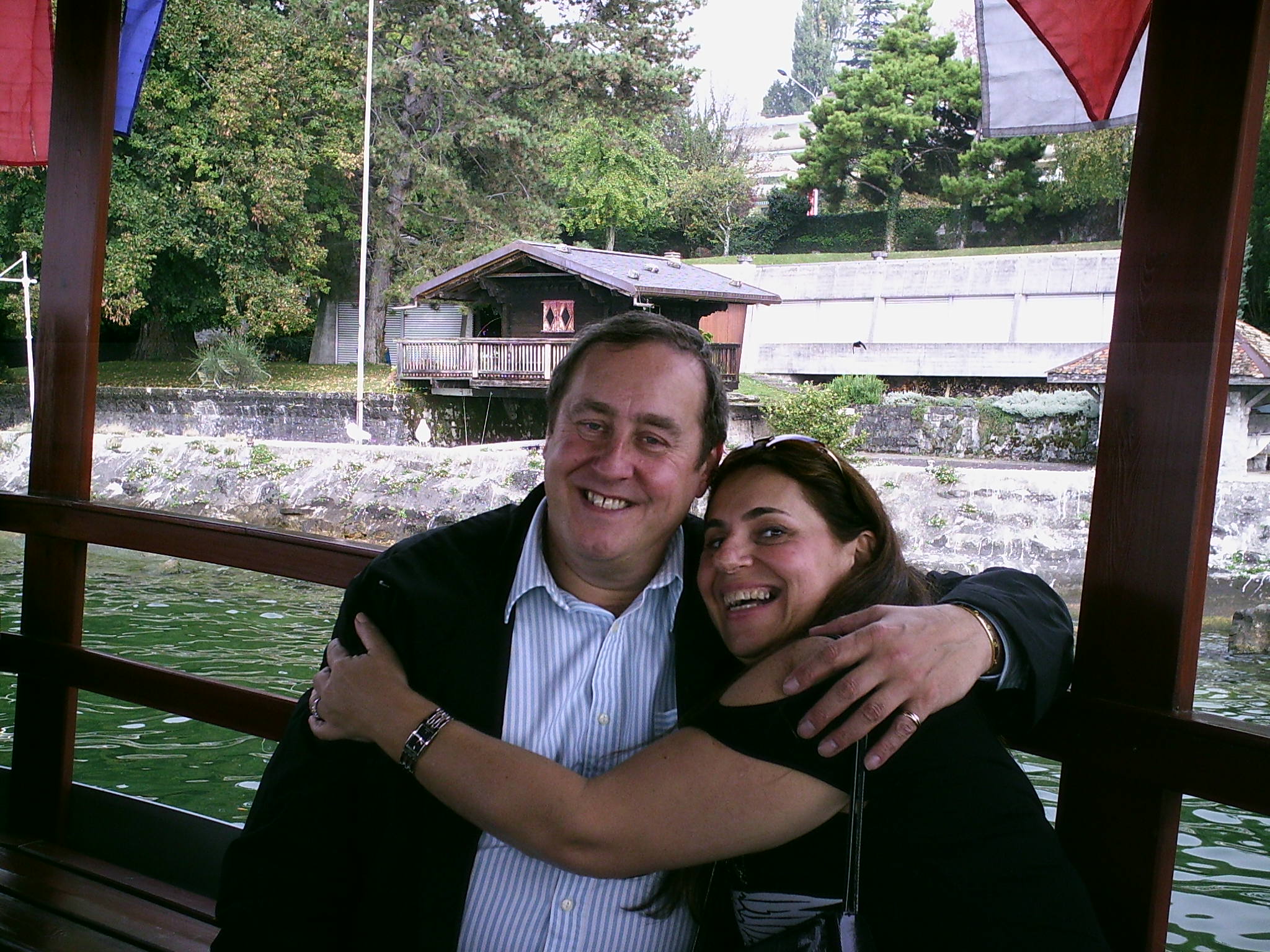 me and Peter Freestone in Montreux